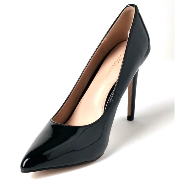BCBGeneration Shoes - BCBGeneration Heidi Black Smooth Patent 6.5M